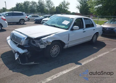 2008 Mercury Grand Marquis Ls from USA, damaged, VIN 2MEHM75V68X630217